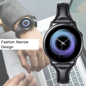 22mm Véritable bracelet en cuir Pour Samsung <span class=keywords><strong>Galaxy</strong></span> <span class=keywords><strong>Watch</strong></span> <span class=keywords><strong>42MM</strong></span> Actif <span class=keywords><strong>2</strong></span> S2 Montre bracelet De montre à Dégagement Rapide accessoires - Product Image 6