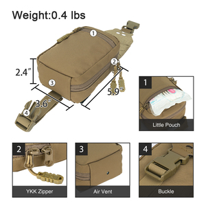 TOPTACPRO 500D Cordura Medical EMT Molle Trauma Supervivencia Bolsa <span class=keywords><strong>DE</strong></span> EMERGENCIA Combate Individual Táctico Botiquín <span class=keywords><strong>de</strong></span> primeros auxilios Ifak Pouch - Product Image 3