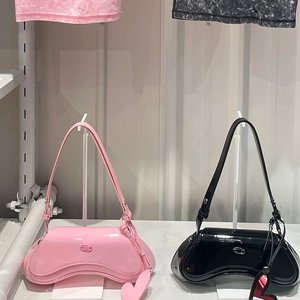Borsa a Spalla/Tracolla da Donna <span class=keywords><strong>in</strong></span> Pelle Verniciata con Cerniera, Stile Doraemon, alla Moda, Elegante e Versatile, Nuova Collezione 2025, Virale su Internet - Product Image 4