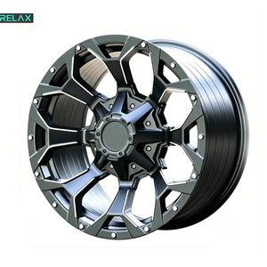 Rines Ligeros de 16 Pulgadas para Uso Diario, Rines Todoterreno, Rines Modificados para <span class=keywords><strong>Jeep</strong></span> Wrangler <span class=keywords><strong>Toyota</strong></span> <span class=keywords><strong>Prado</strong></span> 6*139.7 - Product Image 3