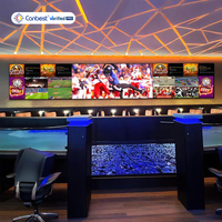 Écran LED fixe intérieur Canbest FIW P1.2 P1.5 P1.8 P2 P2.5 pour les bars sportifs, les restaurants pendant les matchs de la Coupe du monde 2026