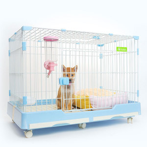 Vendita calda materiale plastico tre colori toilette adatto per cani di piccola taglia gabbie per canili di grandi dimensioni - Product Image 2