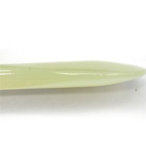 Outil <span class=keywords><strong>Gua</strong></span> <span class=keywords><strong>Sha</strong></span> en <span class=keywords><strong>jade</strong></span> Xiuyan <span class=keywords><strong>véritable</strong></span>, masseur en forme de cuillère et bâton de pointage d'acupuncture pour la relaxation des méridiens, ensemble en gros - Product Image 2