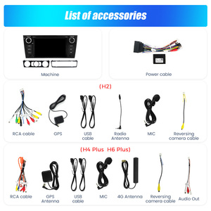Autoradio MEKEDE Android Audio WiFi BT 2+64G Car-play Lecteur de musique automobile Multimédia GPS FM 4 cœurs 8227 pour <span class=keywords><strong>BMW</strong></span> E90 2005-2012 - Product Image 4