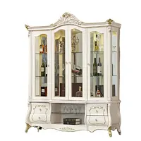 Winecase — vitrine en verre, meuble d'exposition, armoire à vin avec tiroir, pour salon, meilleure vente chinoise