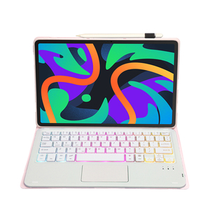 <span class=keywords><strong>Clavier</strong></span> avec étui pour <span class=keywords><strong>Lenovo</strong></span> <span class=keywords><strong>P11</strong></span> Gen2 TB-350FU / XiaoXin Pad Plus 11.5 "2023, housse avec pavé tactile Blue Tooth et <span class=keywords><strong>clavier</strong></span> rétro-éclairé - Product Image 6