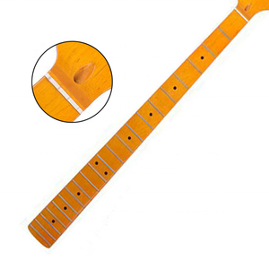 Kits de Guitarra DIY de Alta Calidad, Mástil de Guitarra de Arce de 21 Trastes para Reemplazo de Guitarra de Jazz - Product Image 4