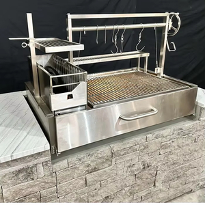 <span class=keywords><strong>Parrilla</strong></span> de Acero Inoxidable Santa Maria Con Brasero Argentina <span class=keywords><strong>Parrilla</strong></span> de Carbón <span class=keywords><strong>Parrilla</strong></span> Barbacoa Exterior - Product Image 5
