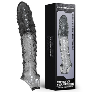 Copertura per Dildo Maschile con Cristallo Esteso e Blocco Fisico, Giocattolo Sessuale Raffinato per Coppie - Product Image 1