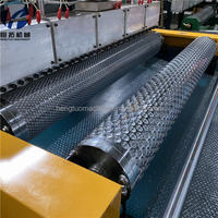 Ligne de production de film à bulles d'air en PE recyclé à double couche à vis unique HONTO HT-1600, machine de fabrication de film à bulles d'air