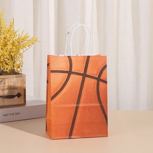 Pafu Sport <strong>Party</strong> Supplies <strong>Football</strong> <strong>Party</strong> Favor Goody <strong>Bags</strong> Baseball Kraft Paper Gift Goodies <strong>Bags</strong> Candy Treat <strong>Bags</strong> - Product Image 2