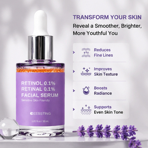 Marca Privada Vegana, 30 ml, Niacinamida, Glicerina, Cuidado Facial, Reafirmante de la Piel, Blanqueador, Reduce las Líneas y Arrugas, con 0.1% de Retinal - Product Image 3