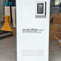 Stabilisateur de tension automatique triphasé AC SVC 380V 50Hz 50kVA 80kVA 100kVA 120kVA pour usage industriel
