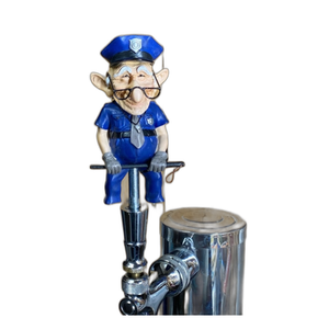Poignée de robinet de bière en résine, oncle Sam patriotique Sports Bar Kegerator Zombie Breweriana Bar - Product Image 2