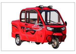 รถสามล้อไฟฟ้าราคาประหยัด จักรยานไฟฟ้า รถกระบะไฟฟ้าขนาดเล็ก 1000W 1200W 1500W 48V 60V รถกระบะไฟฟ้าแบบมีห้องโดยสารคู่ - Product Image 6