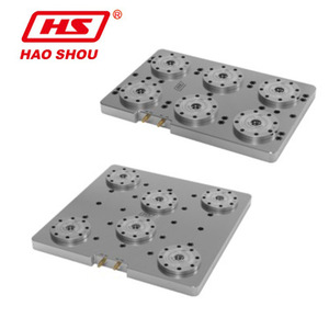 Placa Base para Localizador de Punto Cero Hao Shou HQ6GWB, 6 Unidades, Accesorio de Mecanizado de Acero - Product Image 1