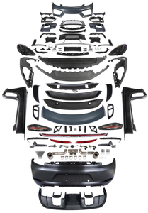 Kit carrosserie de haute qualité pour <span class=keywords><strong>Porsche</strong></span> Cayman 981 2013-2016, style 718 <span class=keywords><strong>GT4</strong></span> avec diffuseur, lèvre de pare-chocs, calandre, ailes et capot. - Product Image 6