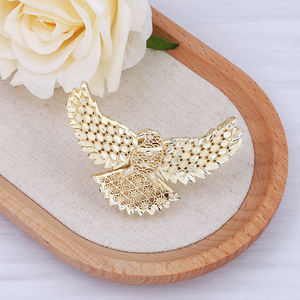 Jxx Nieuwe Sieraden Uniek Ontwerp Hart En Vogel Ontwerp Ring 14K Vergulde Mode Ring - Product Image 4