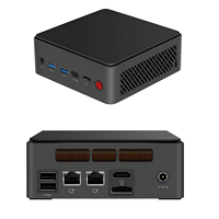 Mini Computadora de Alto Rendimiento con IA Integrada, Core I3 1215U/I5 1235U, con Ventilador, HD, DP, Tipo-C, Thunderbolt 4, Windows 11 Enterprise, Mini PC para Oficina