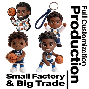 Personalizza la Tua Statuetta <span class=keywords><strong>Bobble</strong></span> <span class=keywords><strong>Head</strong></span>, Giocattoli in PVC, Figurine 3D di Giocatori di Basket Personalizzate OEM, Giocattoli in Vinile PVC su Misura - Product Image 5