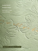 Cartes d'invitation de mariage en papier fantaisie, impression numérique, style naturel frais, simple, vert, acrylique, personnalisé, modèle TB, sans logo