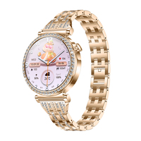 Montre connectée TKYUAN pour femme, écran HD 1,27 pouce, appels Bluetooth, modèles sportifs, suivi de la santé, tracker de fitness, montre connectée pour femmes