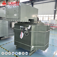 Transformateur abaisseur triphasé YAWEI 11/15Kv 100/315kva 630kva 1000 1600kva immergé dans l'huile pour la distribution d'énergie électrique