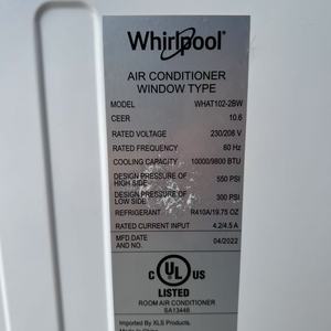 Climatiseur mural à fenêtre 10000 BTU 1.5P R410A avec télécommande, refroidissement uniquement, marche/arrêt, 220V - Product Image 4