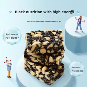 חטיף בריא של שומשום שחור וקריספי בטעם בוטנים, תוצרת סין, לאירועים ופגישות, 208 גרם - Product Image 3