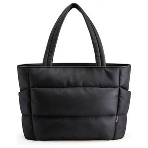 2026 Popular Notebook <b>Women</b> Lightweight Puffy Large Capacity Laptop Shoulder <b>Bag</b> <b>for</b> Travel <b>Work</b> - Product Image 2