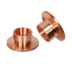 Fabricante personalizado de cobre rojo virola Tri Clamp adaptador de ajuste suave pulido bisel extremo <span class=keywords><strong>Stub</strong></span> soldadura manga para aceite Gas agua - Product Image 5