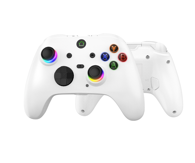 TGZ T-S102RGB RGB Wireless Game Controller for Switch Joystick Six-Axis Gyroscope Turbo Button Ergonomic Design