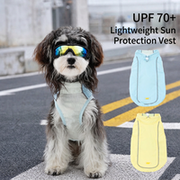 Gilet d'été personnalisable OEM pour petits chiens de race Teddy, protection solaire, fin, respirant et léger