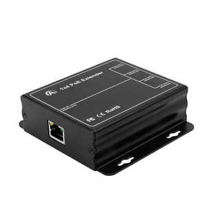 Répéteur/Extendeur PoE Mural Métallique 10/100 Mbps pour Caméra IP Ethernet, 30W, Transmission 100 Mètres, Switch Réseau Standard 1x4 - Product Image 2