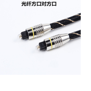 High Quality 1M 1.5M 2M 3M 5M 10M PET Net Braided Toslink <strong>Digital</strong> Fiber <strong>Optic</strong> <strong>Cable</strong> - Product Image 2