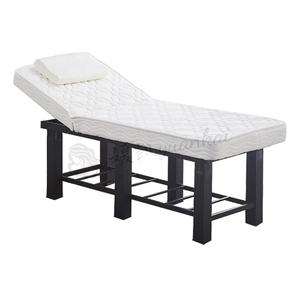 Cama de masaje no eléctrica para salón de belleza Masaje de acupuntura dedicado cama de belleza de madera maciza - Product Image 2