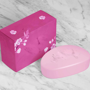 Sustainable Soap Sleeve Box With Recycled Cardstock Wrap And Minimalist Design For <b>Plastic</b> Free Cosmetic Presentation - Product Image 4