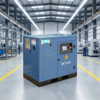 Compresor de Aire de Tornillo Industrial Nuevo Kaishan 7.5-132kW 220V/380V Sin Aceite, Refrigerado por Aire, Estacionario, Profesional y Silencioso