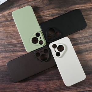 Étui pour téléphone Huawei Pura70, compatible avec 70 Pro, coque de protection simple et haut de gamme, étui en cuir antichoc 70 Ultra - Product Image 2