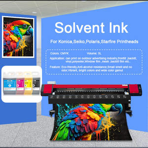 Encre à solvant à base de solvant Goosam Premium 5L à faible odeur pour tête d'impression Konica km 512i 30pl 35pl 42pl Km512i 13pl - Product Image 2