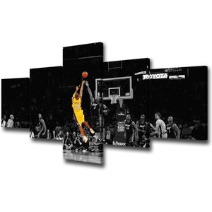 Kobe Bryant Lakers Basketball Superstar Toile Mur Art Portrait Peinture Sans Cadre pour Gymnase Chambre Personnalisé Décor À La Maison quantité minimale de commande 1 - Product Image 2