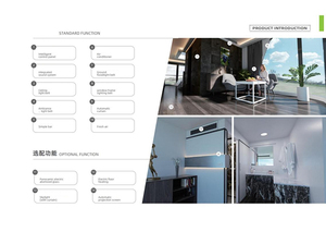K50 Maison Préfabriquée Cabine Capsule Hôtel Conteneur Module Maison Mobile Capsule Lit de <span class=keywords><strong>Couchage</strong></span> Pod <span class=keywords><strong>avec</strong></span> Chambre - Product Image 4