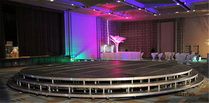 Chiều Cao Có Thể Điều Chỉnh Vòng Riser 6X6 Ft Nền Tảng Sân Khấu Di Động - Product Image 3