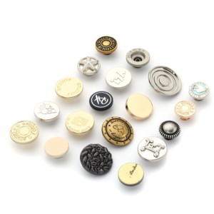 Factory Supply Zinc Alloy 4 Part Snap <b>Buttons</b> Custom Logo Metal Press <b>Buttons</b> for Clothing Bags Garment Accessories - Product Image 4