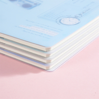 Nouvelle vente directe d'usine réutilisable Smart Journal écriture EVA couverture en relief A5 A6 Journal cahier PVC Promotion papier matériel ZHE