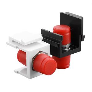 Konektor Serat Optik Berkualitas Tinggi RJ45 CAT6 Keystone Jack dengan Kontak Tembaga dan Casing Nilon - Product Image 1