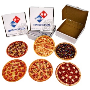 Túi Mylar in hình pizza thiết kế mới, hình dạng đặc biệt, 3.5g, chất liệu mờ, kèm hộp, bao bì Mylar 3.5g - Product Image 2