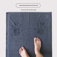 Yoga-Studio Rutschfestes Schweißabsorbierendes Fitness-Frosch-Yoga-Handtuch Fitness-Decke Gute Qualität in Mehreren Farben Erhältlich