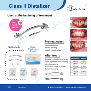 Hoge Kwaliteit Fabriek Prijs Smile-Ortho Klasse Ii Distalizer Orthodontische Distalizer Geavanceerde Molaire Correctie Apparaat - Product Image 6