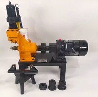 Machine à rainurer et à couper les tuyaux en acier inoxydable semi-automatique portable de haute précision / Machine à scier les tuyaux / Petit tuyau creux
